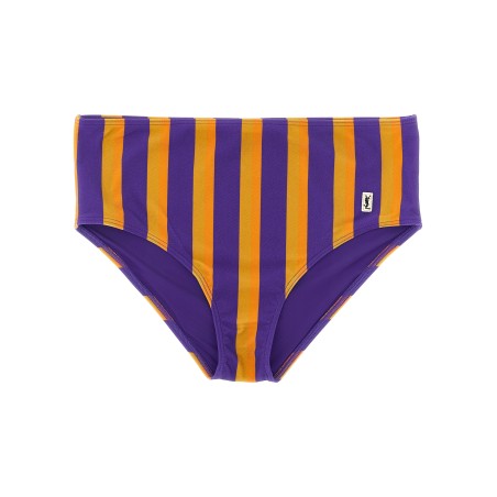 Striped bikini briefs