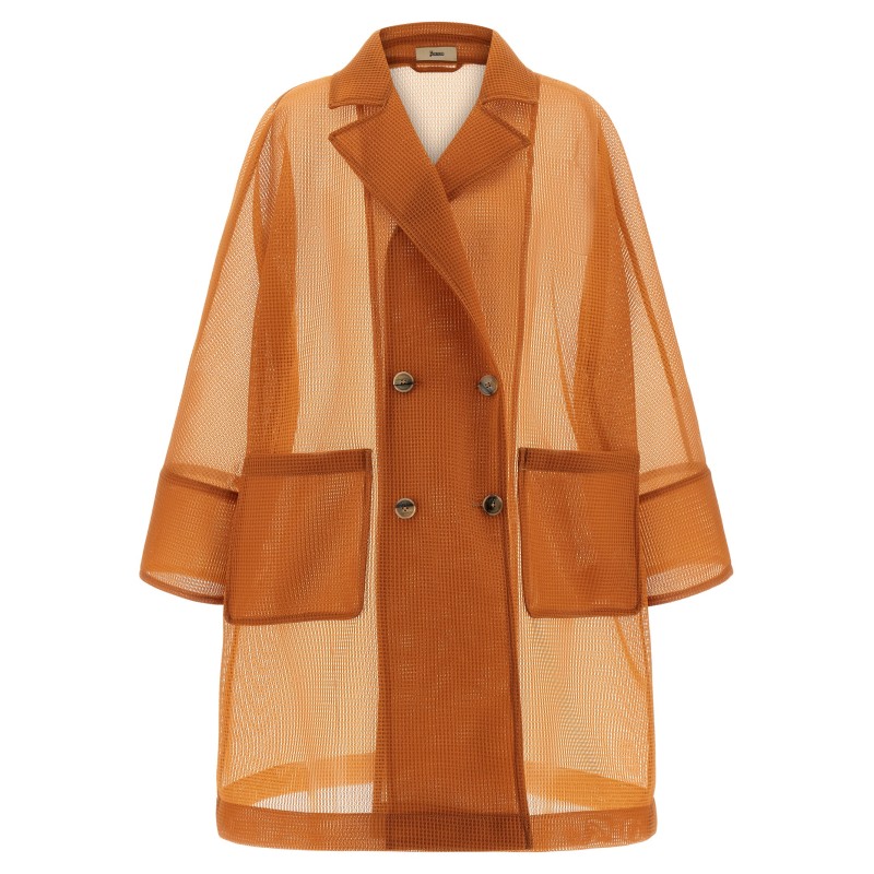 See-through coat