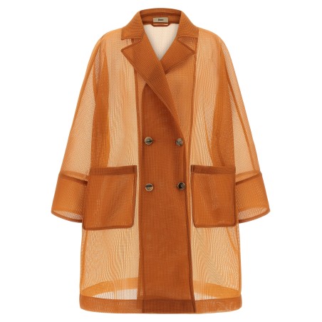 See-through coat
