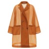 See-through coat