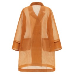 See-through coat