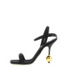 Satin sandals