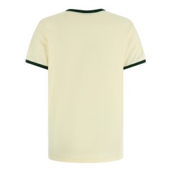 Flocked logo T-shirt