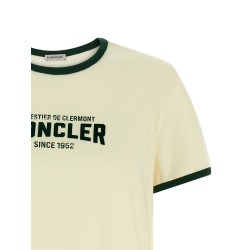Flocked logo T-shirt