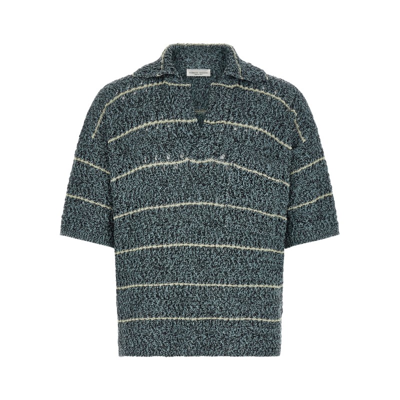 'Mouliné' polo shirt