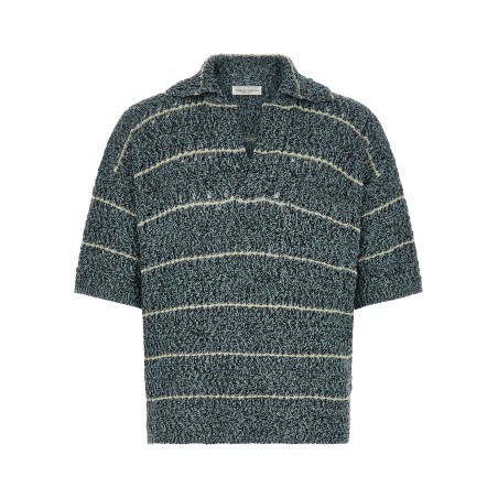 'Mouliné' polo shirt