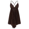 Lace mini dress