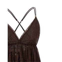 Lace mini dress