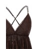 Lace mini dress