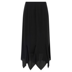 Valentino Garavani crêpe de chine skirt