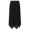 Valentino Garavani crêpe de chine skirt