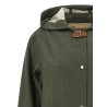 Linen raincoat