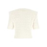 Cardigan tweed plumetis