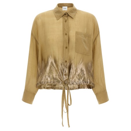 Linen blend shirt