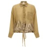 Linen blend shirt