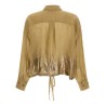 Linen blend shirt