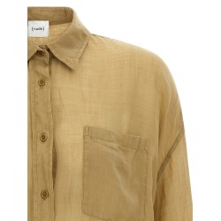 Linen blend shirt
