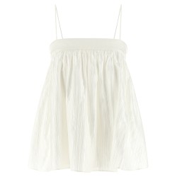 Striped viscose top