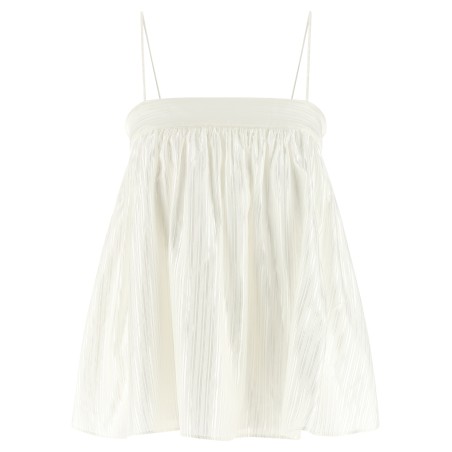 Striped viscose top