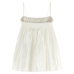 Striped viscose top