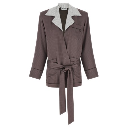 Dressing gown blazer