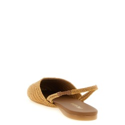 Crochet slingback