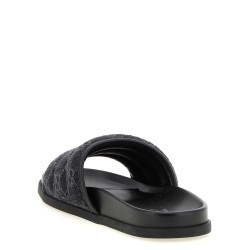 GG denim slides