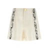 'Fortuny' linen shorts