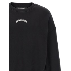 'Back Curved Logo' sweatshirt