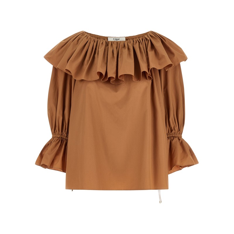 Ruffle blouse