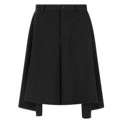 Extra loose leg bermuda shorts