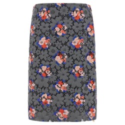 'Fendi Bouquet' lace skirt
