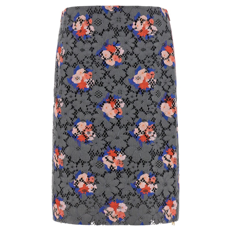 'Fendi Bouquet' lace skirt