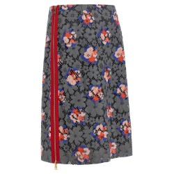 'Fendi Bouquet' lace skirt