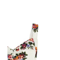 'Mazzo di fiori' print top