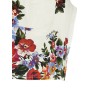 'Mazzo di fiori' print top