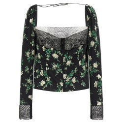 Flower print top