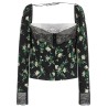 Flower print top