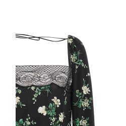 Flower print top