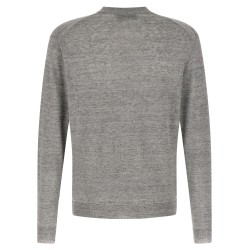 Linen silk cardigan