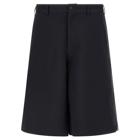 Zip bermuda shorts
