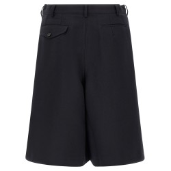 Zip bermuda shorts