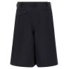 Zip bermuda shorts