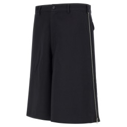 Zip bermuda shorts