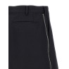Zip bermuda shorts