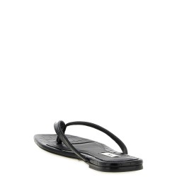 'Croco-embossed' slides