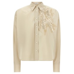 'Dazzling Seabed Embroidery' shirt