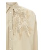 'Dazzling Seabed Embroidery' shirt