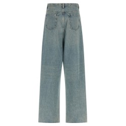 Low crotch jeans