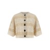 'Crop' cardigan